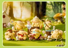 Authentic Sanrio Pompompurin Childhood Four Seasons Figure Confirmed Blind Box