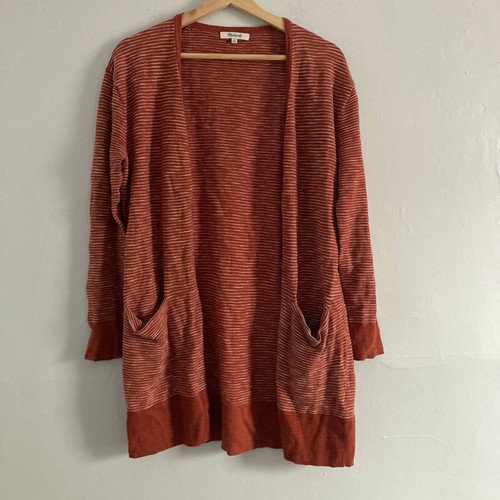 Madewell Summer Ryder Stripe Cardigan 