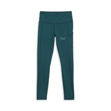 PUMA Live In High Waisted Leggings Womens Green Athletic Casual 67795143