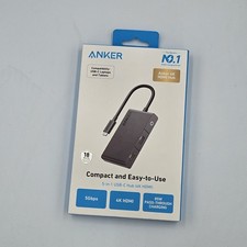 Anker 5-in-1 USB-C Hub 4K HDMI 5Gbps 85W Pass Through Charging