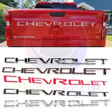 2019-2026 3d Flat Tailgate Stickers For Chevrolet Silverado 1500 2500hd 3500hd 2019-2026 3d Flat Tailgate Stickers For Chevrolet Silverado 1500 2500hd 3500hd