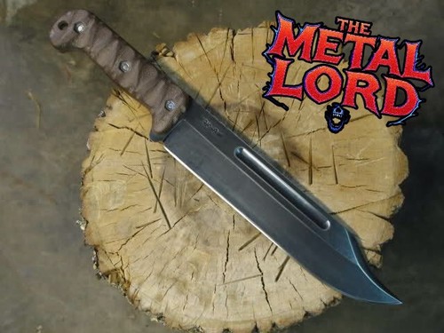 Réplica Bowie de combate Becker BK9 hecha a mano - cuchillo de supervivencia, coleccionable - 89 - Imagen 1 de 2