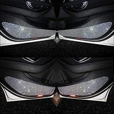 Bling 4 Pcs Universal Car Door Kicking Protection Stickers 2 Front Door and ...