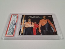 2002 BBM (Andre The) Giant & Super Machine Japanese Card PSA 9 WWE WCW WWF RARE
