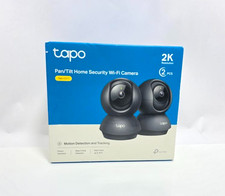 TP-Link Tapo C211 2K Pan Tilt Indoor Security Camera 2 Pack Night Vision