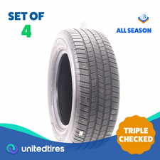 Set Of 4 Used 27560r18 Michelin Defender Ltx Ms 113h - 7.532 Set Of 4 Used 27560r18 Michelin Defender Ltx Ms 113h - 7.532