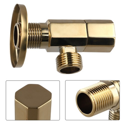 #ad Valve Valve Water 1 Pc 78*50*20mm Easy Installation Thickening Angle Valve $25.66