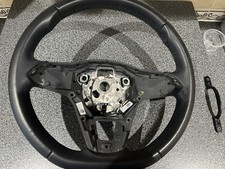 5H0959542N GOLF 2023 Mk8 GTD Leather Flat Bottomed Steering Wheel No Chrome Trim