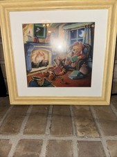Winnie The Pooh And Friends Pooh s Bedtime Framed Wall Art 12x13