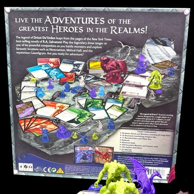 Jeu De Plateau The Legend Of Drizzt – Donjons & Dragons – NEUF Sous Blister