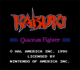 Kabuki: Quantum Fighter - Nintendo NES Game - 1990 -Game Only - European Release