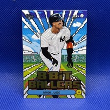 2026 Topps Series 1 Celebration Aaron Judge #8B-10 8 Bit Ballers NY Yankees