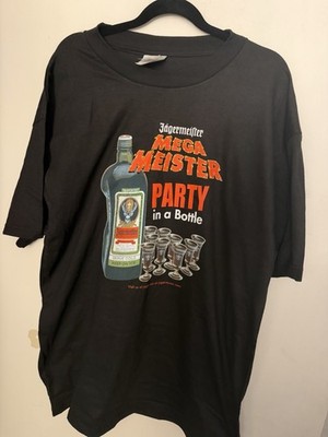 Stedman Hanes Label - JAGERMEISTER Mega Meister PARTY in a Bottle T-Shirt