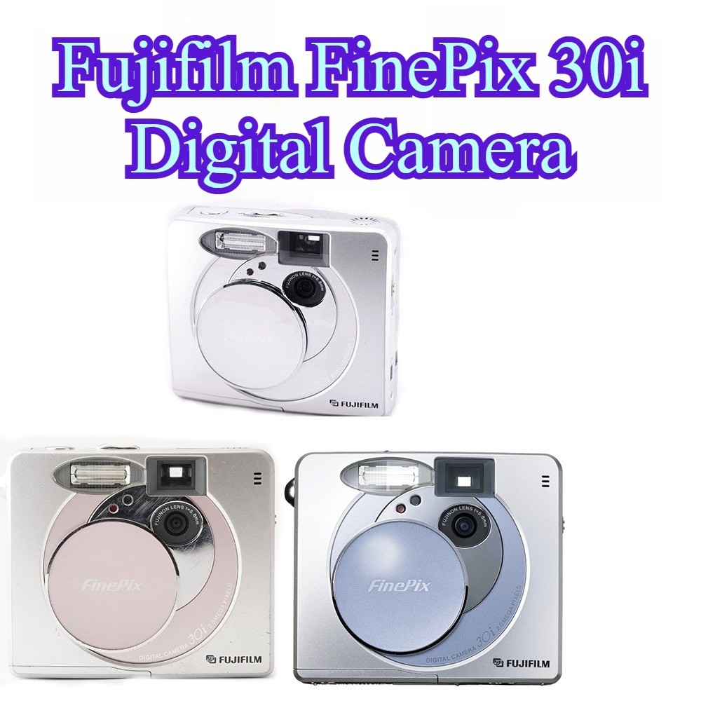 Fujifilm FinePix 30i Finepix A202 カメラ Fujifilm FinePix 30i Digital Camera 2.0 MP Built-in Flash with