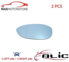 REAR VIEW MIRROR GLASS PAIR LHD ONLY BLIC 6102-02-1211211P 2PCS FOR ALFA ROMEO