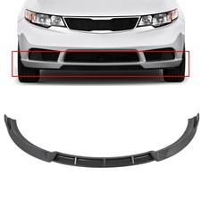 For 2010-2013 Kia Forte Forte5 Front Bumper Lip Spoiler Carbon Look
