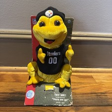 Gemmy Frogz: Rock It, Rap It, Ribbit NFL Pittsburgh Steelers Try Me Doesn't Work