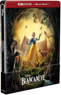 SCHNEEWITTCHEN (Rachel Zegler) 4K Ultra HD + Blu-ray Disc, Steelbook NEU+OVP Imp