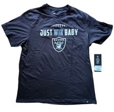 47 NFL Las Vegas Raiders Just Win Baby Al Davis Mens Black XL