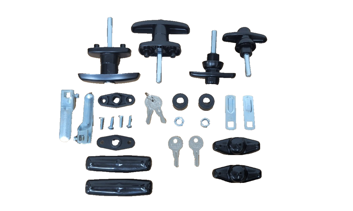 4 x T-handle combo kit # T500-T323-J327 Key #J327 LEER and A.R.E.