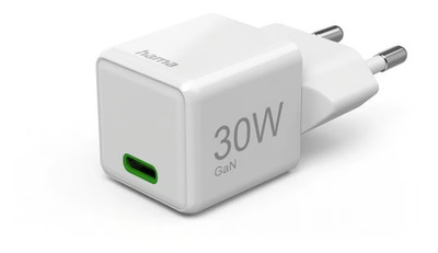 Hama USB-C Ladegerät Schnellladegerät, 30W PD 3.0 Netzteil Adapter, 00201892