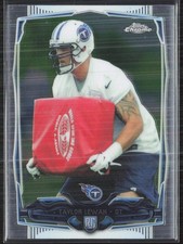 2014 Topps Chrome #180 Taylor Lewan Tennessee Titans RC (JT)