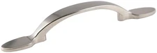 Design House 210906 Deco 3" Center to Center Arch Cabinet Pull - - Nickel