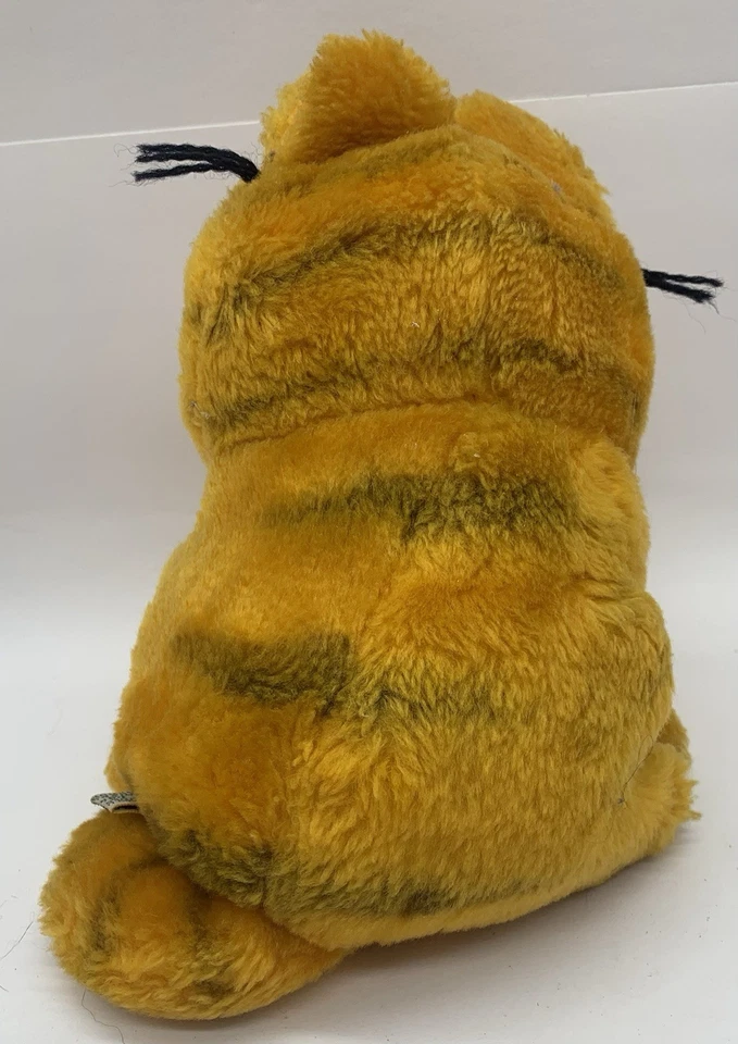 Vintage Dakin Garfield Sitting Cat 1981 Plush Stuffed Animal 8” Cartoon - Image 3 of 4