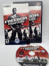 Freedom Fighters (2003 PlayStation 2 PS2) Complete W/ Manual Tested Working