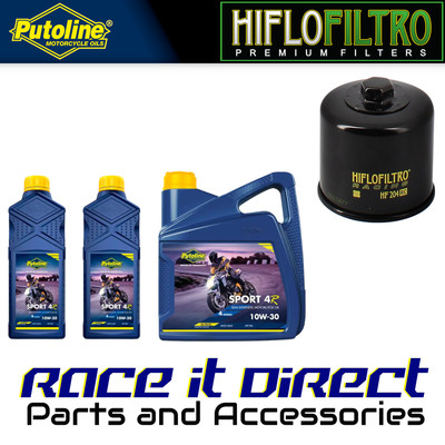 Öl & Filter Kit für Honda CRF1000 D2 Africa Twin SP DCT 2018 Racing Puto Hiflo