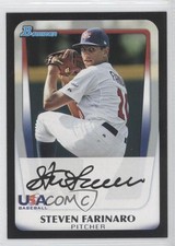 2011 Bowman Draft Prospects Steven Farinaro #BDPP98 4k8