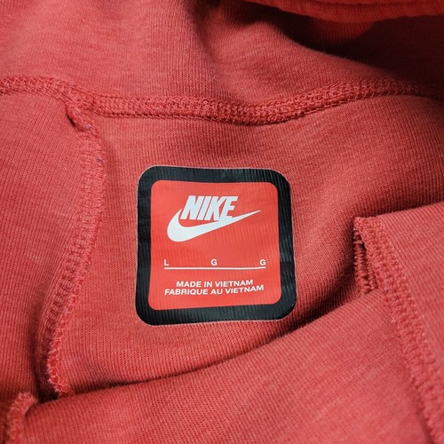 Nike Sportswear Tech Fleece Joggers Boys Large Red Pockets Gym Sports FD3287 - 第 5/10 張圖片