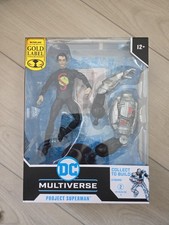 McFarlane Gold Label DC Multiverse Project Superman Flashpoint Cyborg BAF