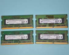 16GB DDR4 4 x 4GB Micron PC4-2666V Laptop Memory MTA4AT51264HZ-2G6E1