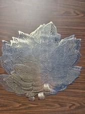 6 pc Vinyl Gold Maple Leaves Placemats Decor Fall, wedding, dining decor