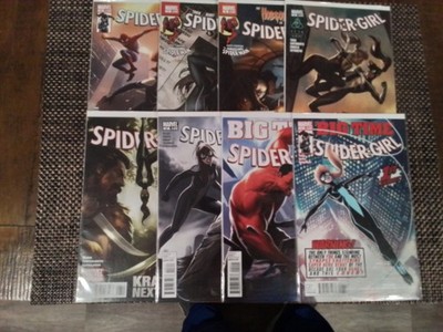 MARVEL- Big Time ''SPIDER-GIRL'' 8pc Complete Set. 2011. UNREAD
