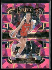 2024 Panini Select WNBA #57 Julie Vanloo Prizms Pink Ice