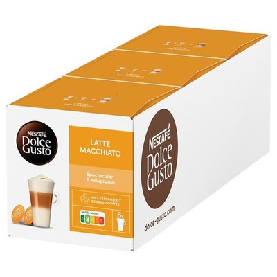 Nescafé Dolce Gusto Latte Macchiato (3 x 16 Kapseln)