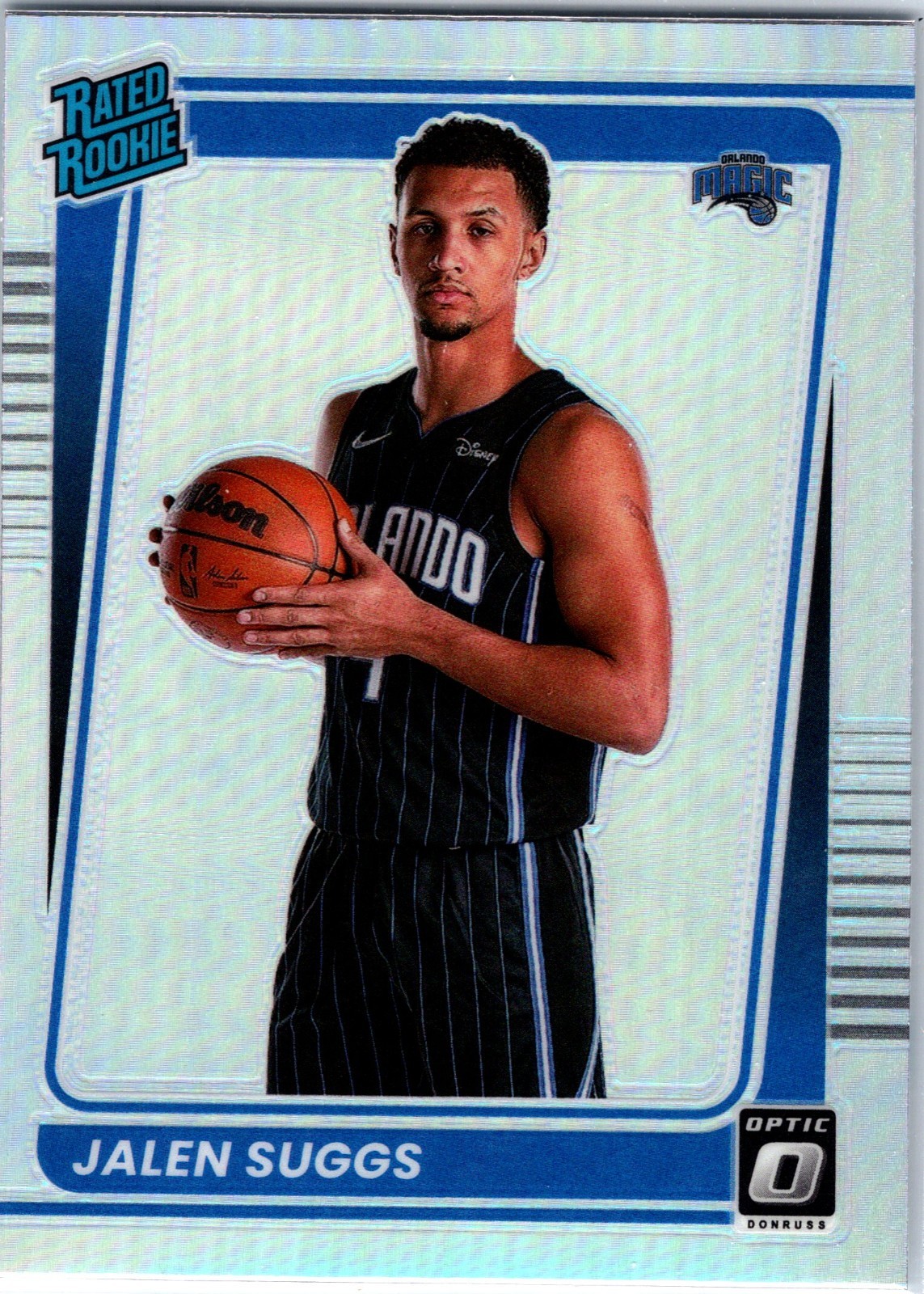 2021-22 Panini Donruss Optic - Rated Rookie Jalen Suggs #179 Holo Prizm (RC)