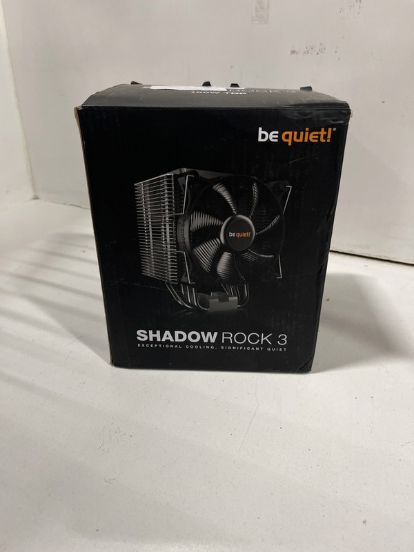 Be Quiet! Shadow Rock 3 190W TDP CPU Cooler HDT Technology BK004 - Used