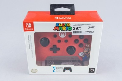 Nintendo Switch *PowerA Enhanced Wired Controller - Mario* Neu