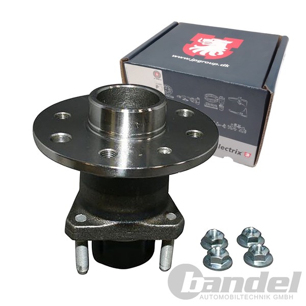 JP Group Radnabe MIT Radlager Hinten Passend FüR Daewoo Espero Lanos Opel Astra-image