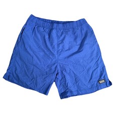 SAXX Men's Go Coastal 2N1 Volley Swim Shorts Trunks Coastal Blue SZ Large
