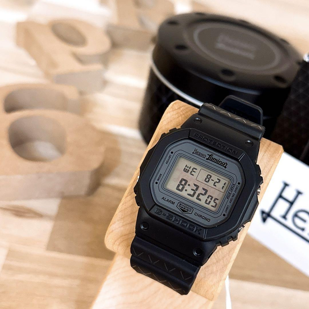 Casio Herno Limited Collaboration G-Shock Watch Japan Black Casio Herno Limited Collaboration G-Shock Watch Japan Black