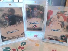 2025 Bowman Topps Autographs Tucker Toman Bluejays Auto 3 Different Autos