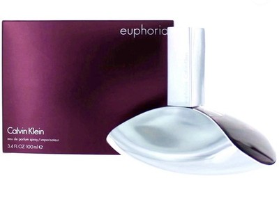 Calvin Klein Euphoria Eau De Parfum Spray for Women~ 1.6 fl oz~Sealed~Authentic