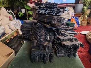 Job Lot Of Vintage Scalextric Track And Accessories Untested