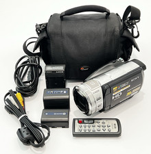 Sony Handycam HDR-SR1 30GB HDD Digital Camera Camcorder Full HD 1080 w/Batteries