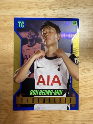 Panini Top Class 2025 Premier League Son Tottenham Blue Parallel Unbeatable