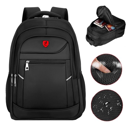 15.6inch Large Laptop Backpack Waterproof Travel School Rucksack Bag Women & Men
